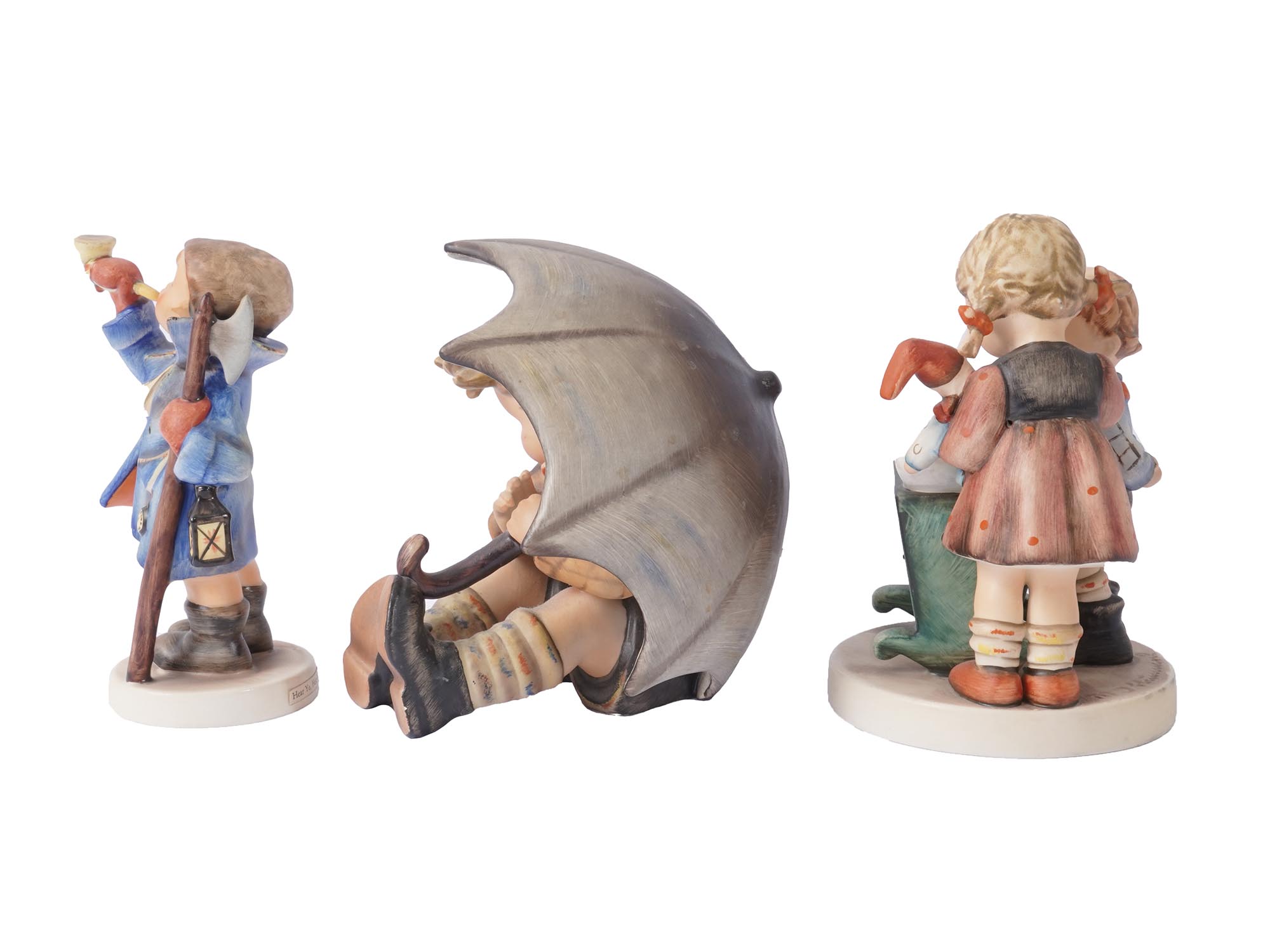 PORCELAIN GOEBEL HUMMEL FIGURINES AND WALL PLATES PIC-4